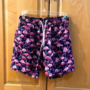 Men's flamingo swim shorts